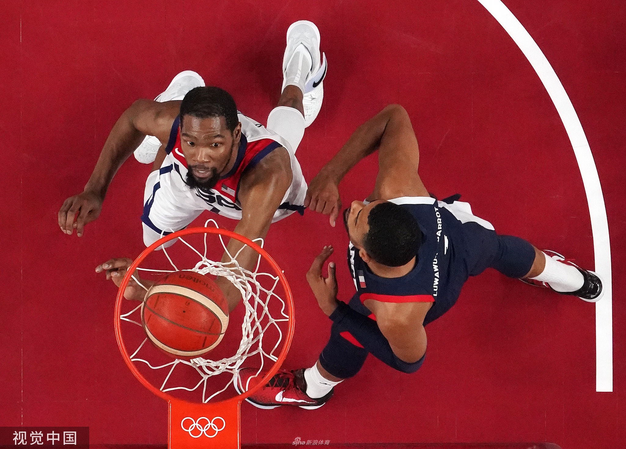 法国队险胜中国队，辛杜高光表现